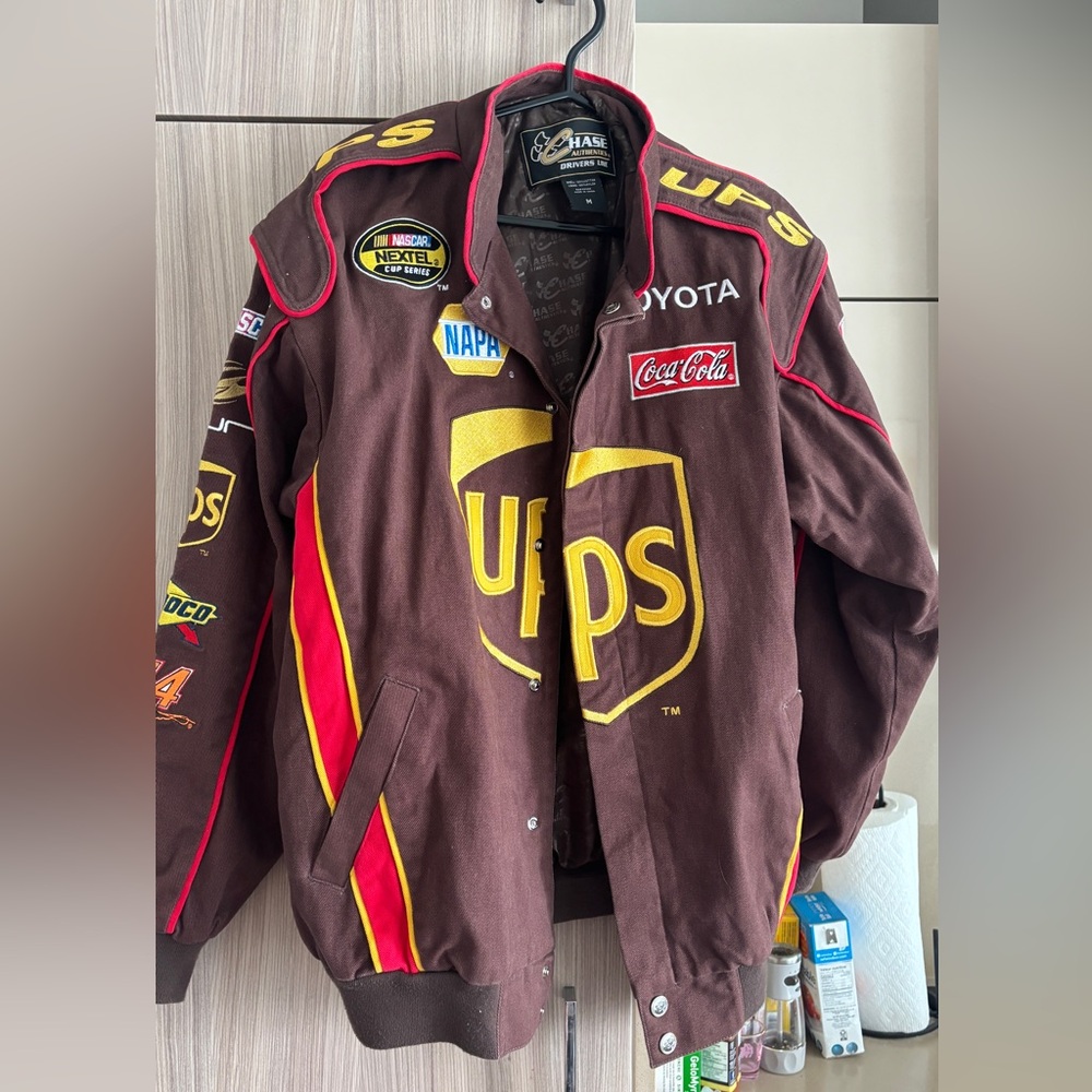 Brown Racing Jacket